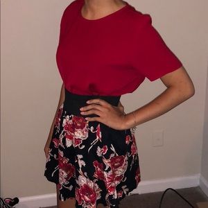 Floral Circle Skirt